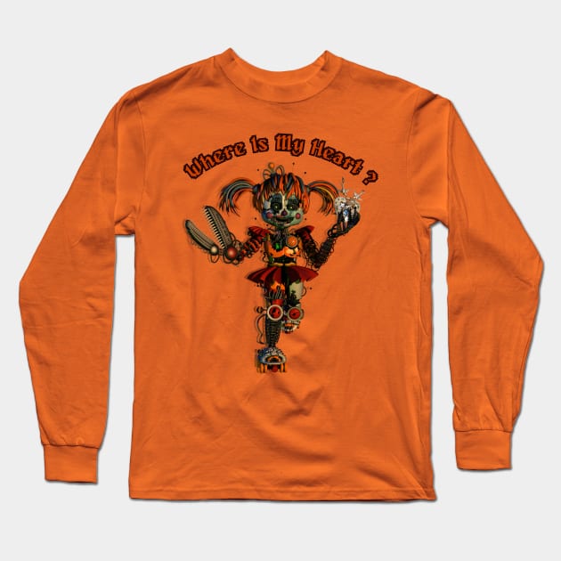 five nights at freddy's girlfriend Long Sleeve T-Shirt by TrendsCollection